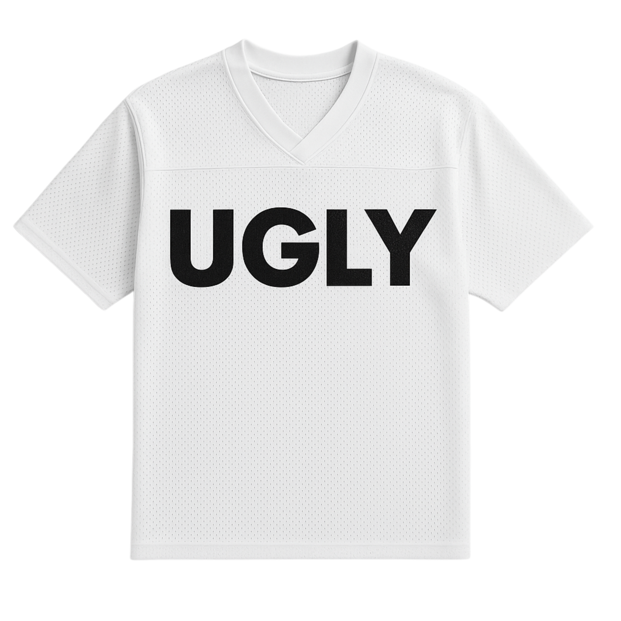 UGLY Impact Jersey Tee (Stone/Black, Drop 001 Limited)