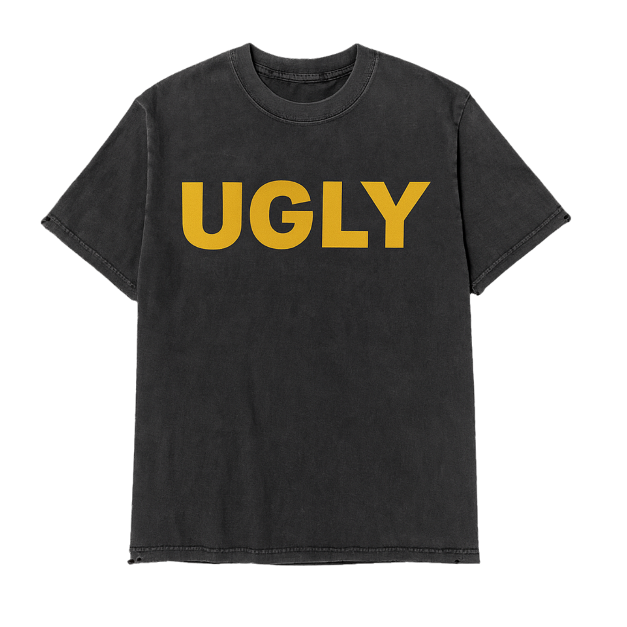 UGLY Core Short Sleeve Tee – Graphite Wash (Drop 001)