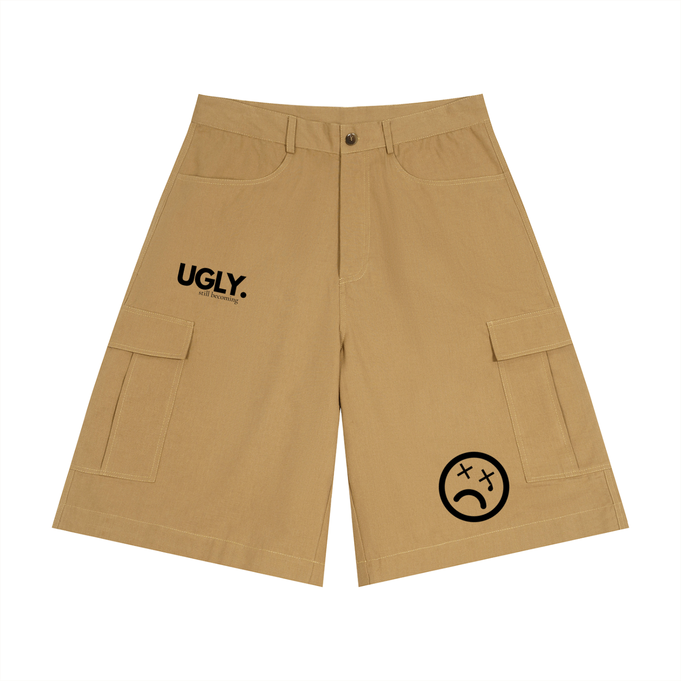 UGLY. “Still Becoming” Cargo Shorts