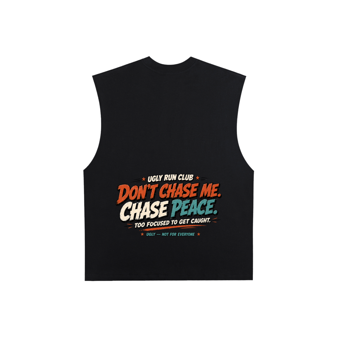 UGLY Run Club Raw-Edge Cotton Tank Top
